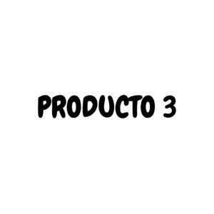 PRODUCTO 3